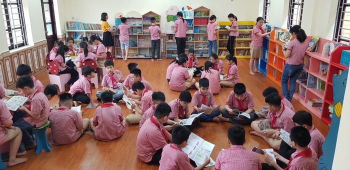 Hoạt động ngoại khóa sôi nổi ở Trường Tiểu học Lê Văn Tám