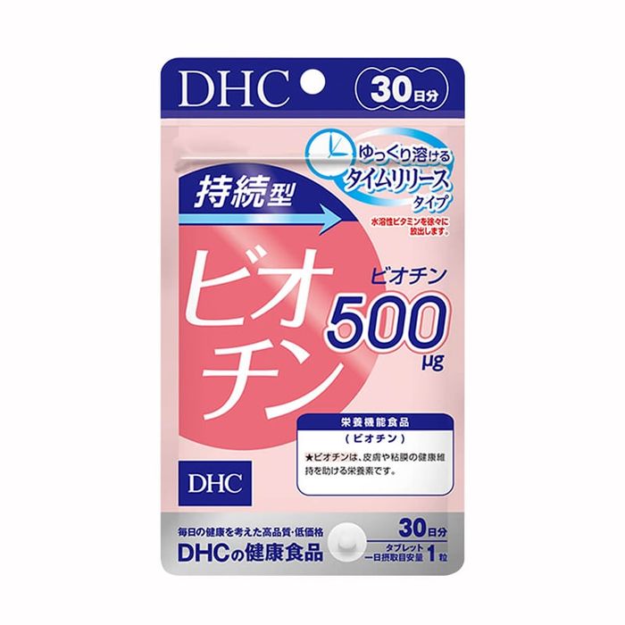Viên Uống Hỗ Trợ Mọc Tóc DHC Sustained Release Biotin - Hình ảnh 2