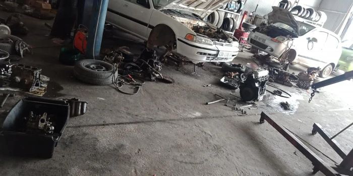 Hình ảnh thực tế tại Gara Ô tô Đức Huy