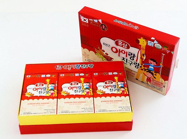 Nước hồng sâm Baby Bio Apgold Kid Friend - Hình ảnh 2
