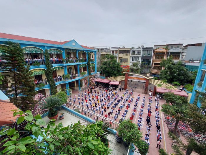 Cơ sở vật chất hiện đại tại Trường Tiểu học Nguyễn Công Trứ