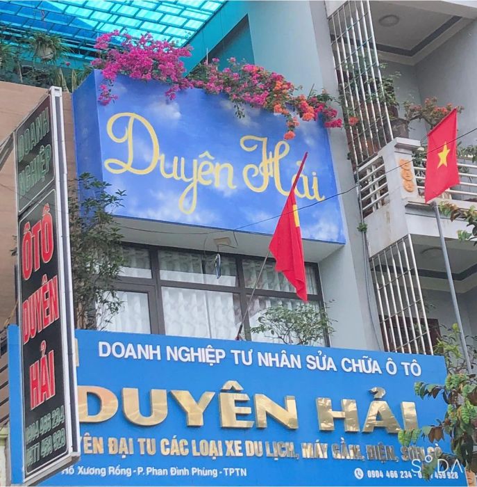 Hệ thống trang thiết bị hiện đại tại Doanh nghiệp Sửa chữa Ô tô Duyên Hải