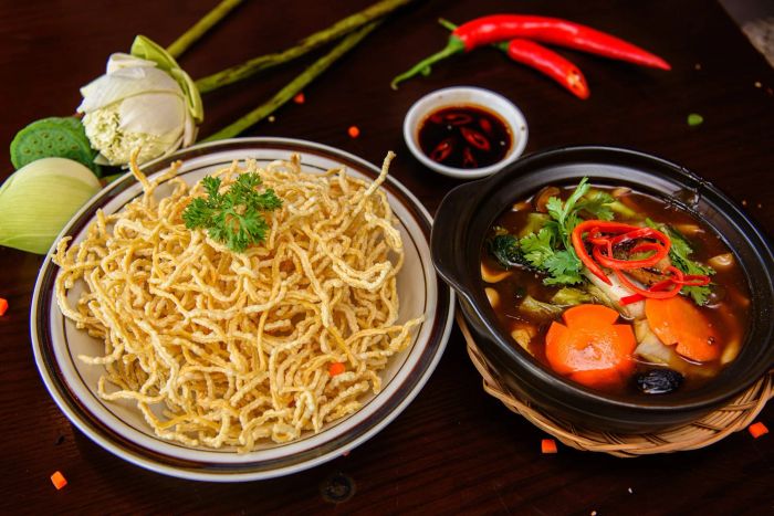 Nghệ thuật trình bày món chay tinh tế ảnh 1