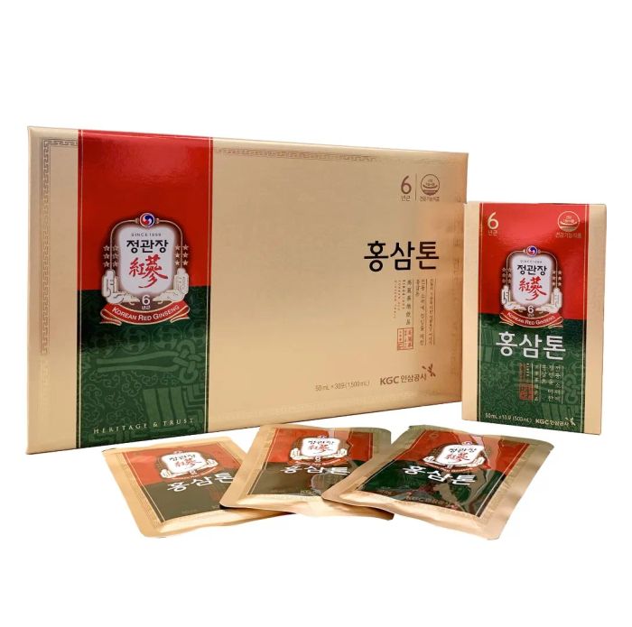 Hình ảnh bao bì Nước Hồng Sâm KGC Tonic Plus Mild (ảnh 2)