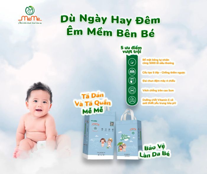 Tã Bỉm MỄ MỄ - Hình ảnh 1
