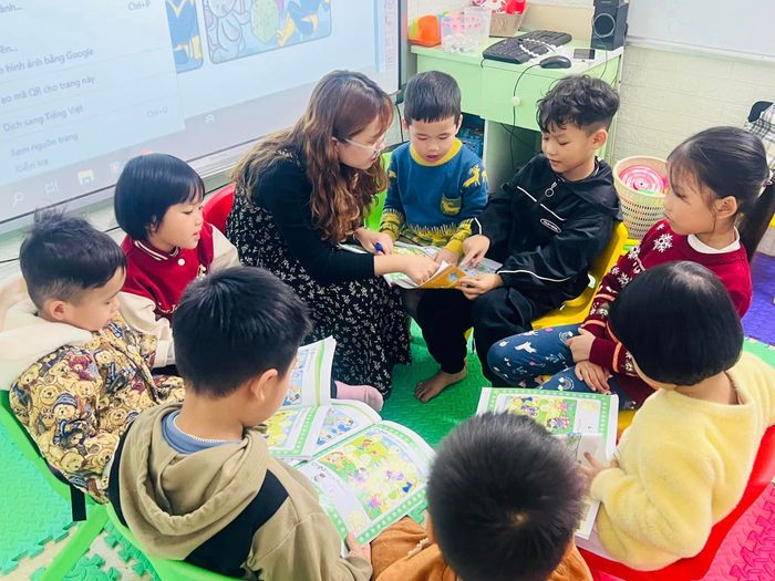 Hình ảnh giới thiệu cơ sở vật chất hiện đại tại Anh ngữ Quốc tế Popodoo Oggy Giao Thủy