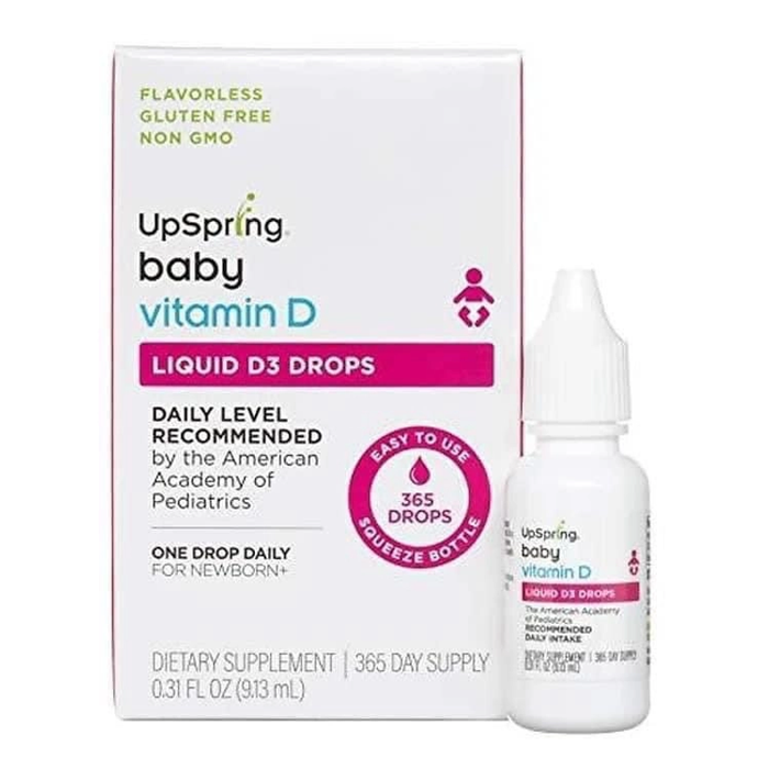 Hình ảnh chính hãng Upspring Baby Vitamin D3 400IU