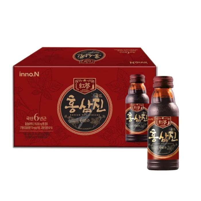 Hình ảnh bao bì Nước Hồng Sâm Hongsamjin Gold (ảnh 2)