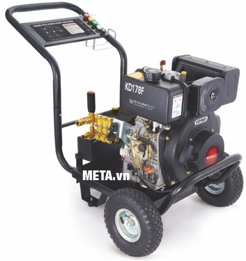 Máy phun rửa cao áp chạy dầu diesel Kocu KD178F