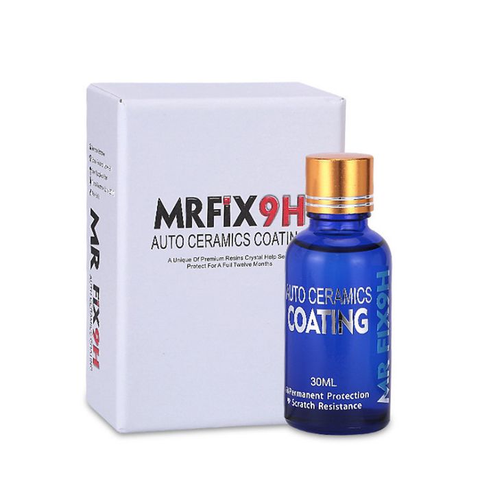 Hình ảnh minh họa hiệu ứng bóng gương từ MR FIX 9H Auto Ceramic Coating