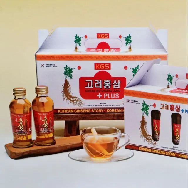 Nước hồng sâm nguyên củ KGS - Hình ảnh chân thực về tinh hoa sức khỏe