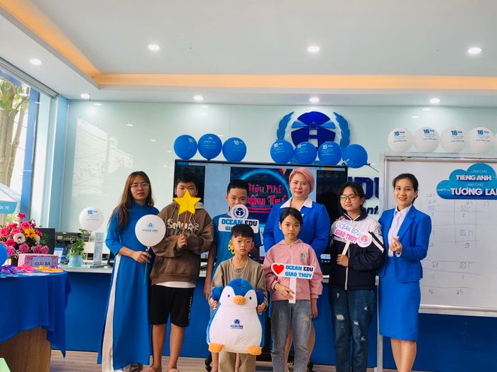 Góc học tập đầy cảm hứng tại Ocean Edu Giao Thuỷ