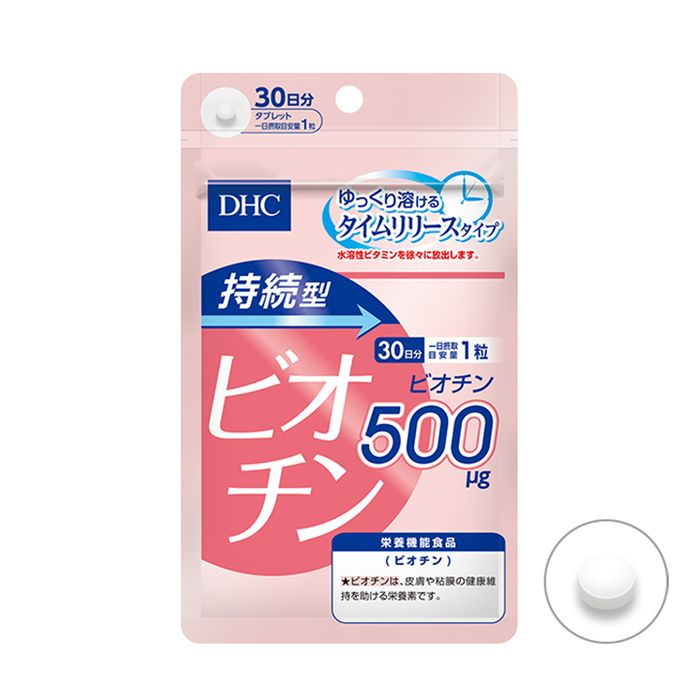 Viên Uống Hỗ Trợ Mọc Tóc DHC Sustained Release Biotin ảnh 1
