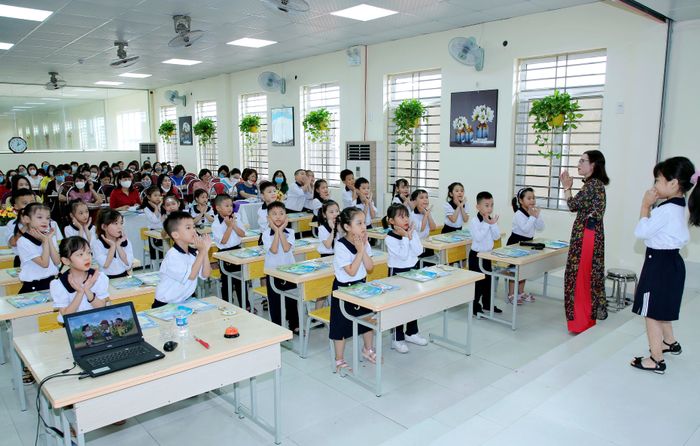Không gian học tập hiện đại tại Trường Tiểu học Dư Hàng