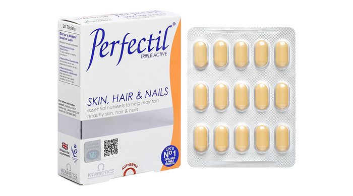 Hình ảnh 2: Viên uống Perfectil Skin, Hair & Nails – nuôi dưỡng da, tóc, móng toàn diện