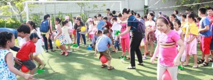 Hoạt động ngoại khóa sôi nổi của học viên Âu Việt