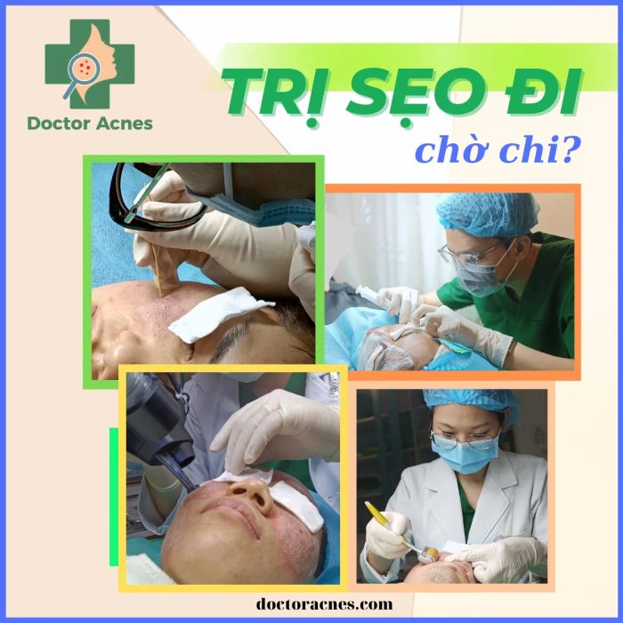 Hình ảnh thực tế về cơ sở vật chất Phòng khám Da liễu Doctor Acnes