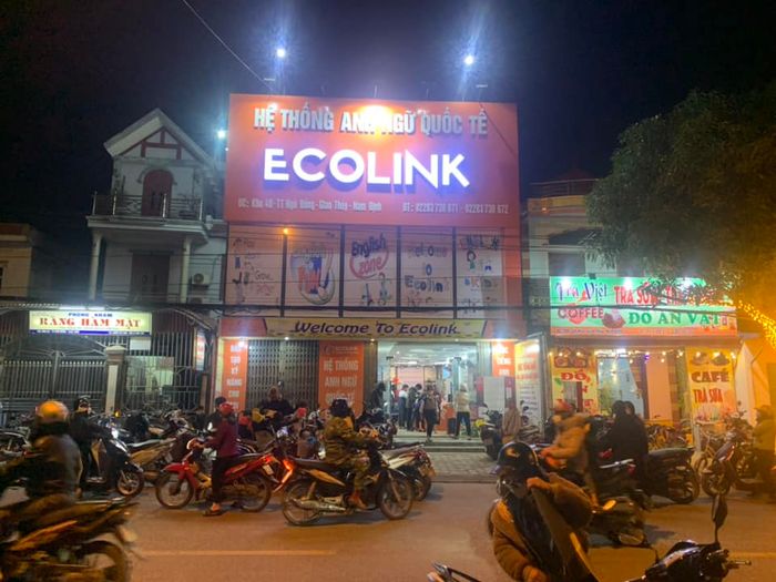 Hình ảnh không gian học tập hiện đại tại Trung tâm Anh ngữ Quốc tế Ecolink