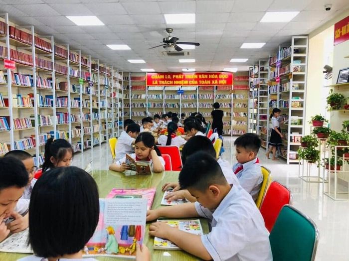 Hình ảnh ấn tượng về Trường Tiểu học Nguyễn Văn Tố