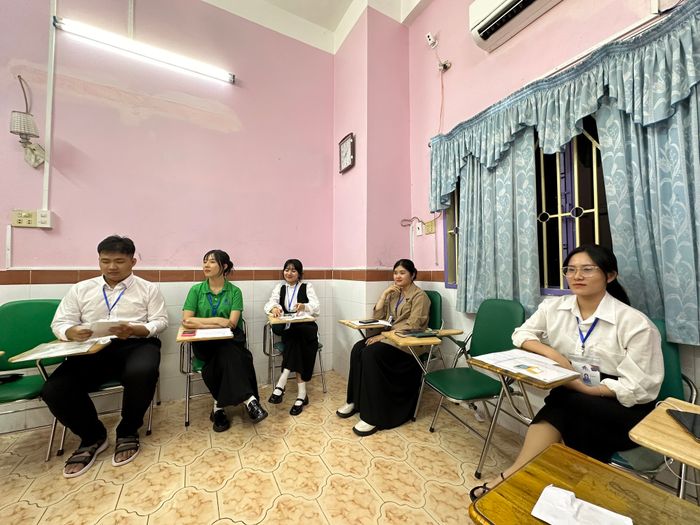 Không gian học tập tại Trung Tâm Ngoại Ngữ Anh Mỹ