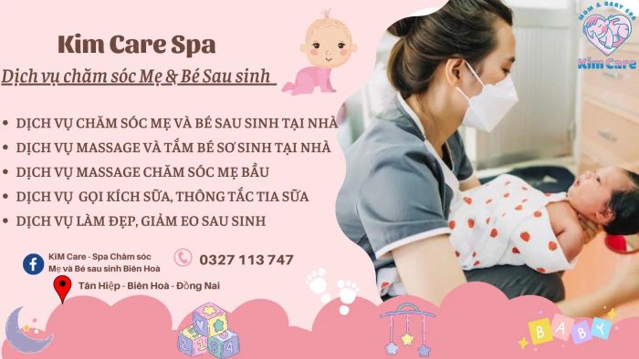 Không gian chăm sóc mẹ và bé tại KiM Care