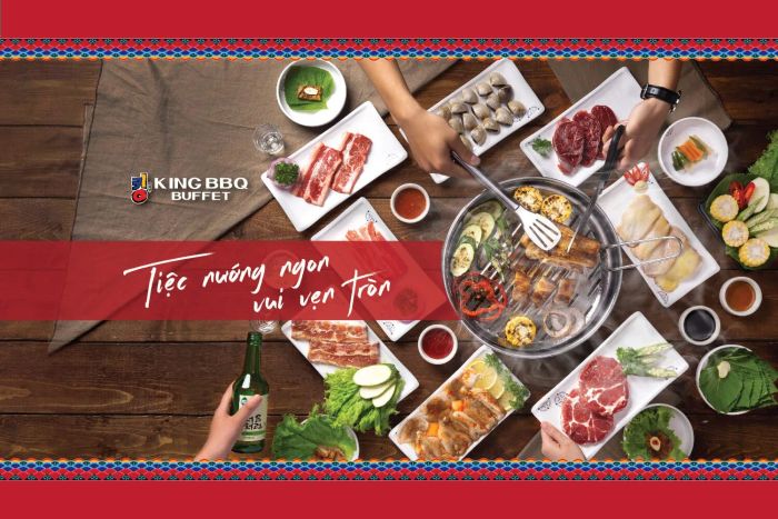Không gian ấn tượng tại King BBQ