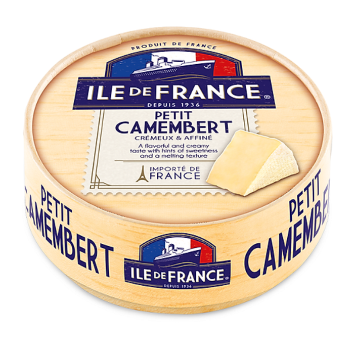 Phô mai Ile De France Petit Camembert Elle & Vire - ảnh 1