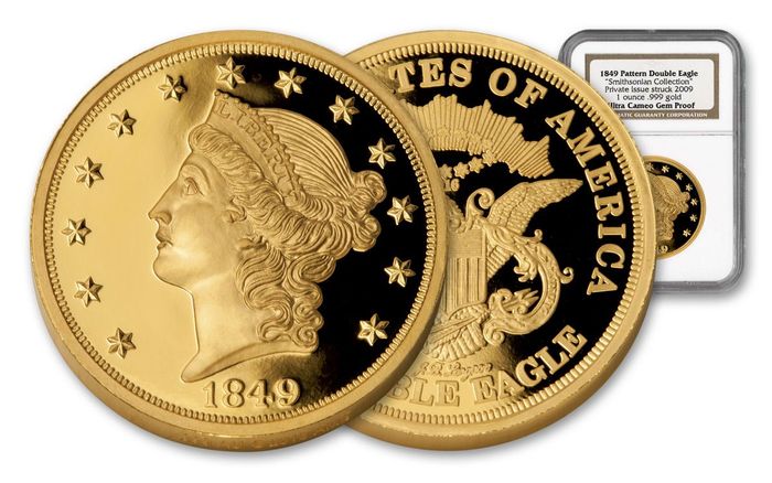 Double Eagle 1849 – đồng xu hiếm nhất, quý nhất và đắt đỏ bậc nhất trong lịch sử ảnh 1