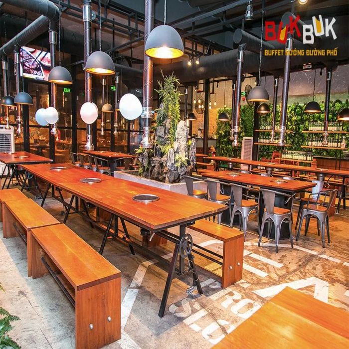 Trải nghiệm nướng thịt đẳng cấp tại Buk Buk