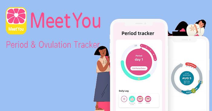 Giao diện thân thiện của ứng dụng MeetYou với các tính năng theo dõi chi tiết
