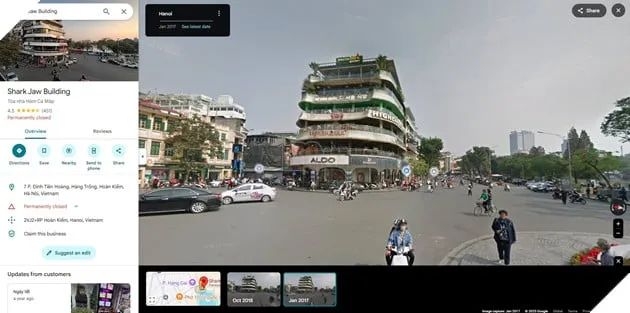 Khám phá xu hướng 'du hành thời gian' bằng Google Maps đang gây sốt trên các nền tảng mạng xã hội