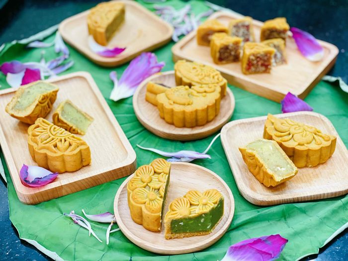 Bộ sưu tập bánh trung thu nghệ thuật tại Xu Hào Cakes