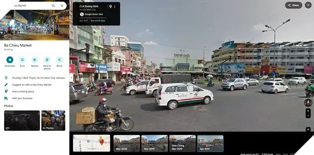 Khám phá trào lưu 'du hành thời gian' bằng Google Maps đang làm mưa làm gió trên mạng xã hội