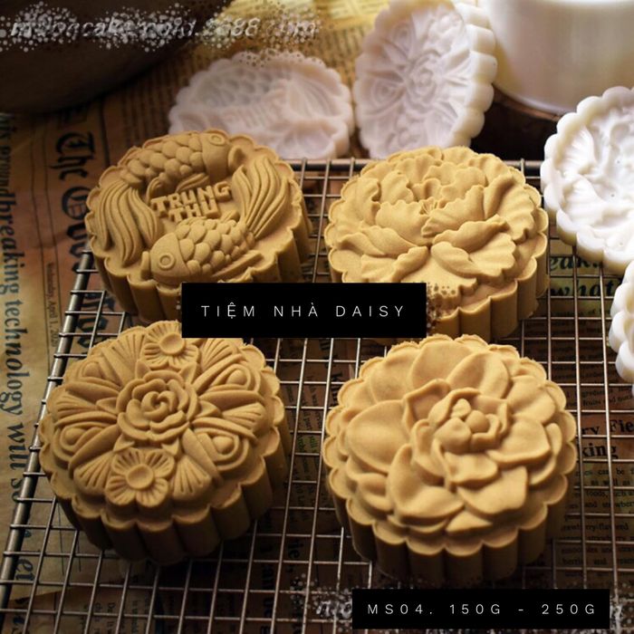 Hình ảnh thực tế những chiếc bánh Trung thu đầy nghệ thuật từ Daisy Bakery