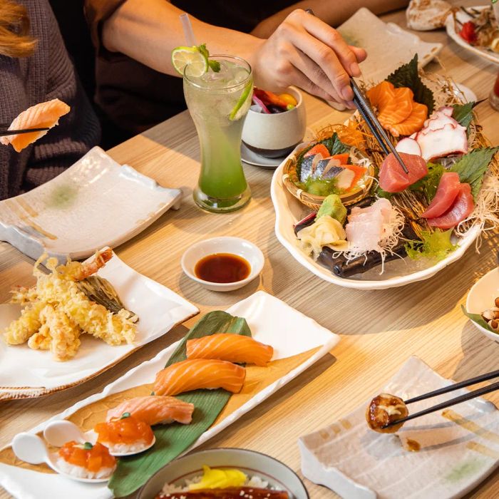 Hình ảnh đặc sắc về Sushi Kei