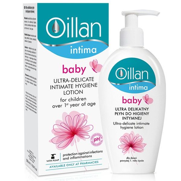 Hình ảnh minh họa dung dịch vệ sinh Oillan Baby