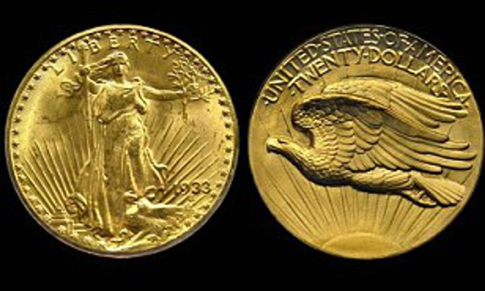 Hiện nay, trên thế giới chỉ còn lại 15 đồng xu vàng Double Eagle 1933 ảnh 1