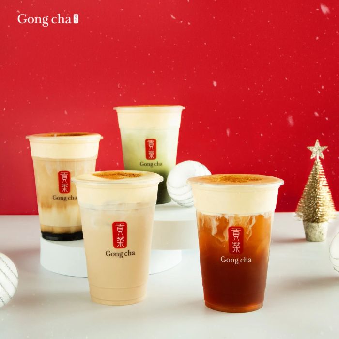 Gong Cha - Không gian thưởng trà đậm chất hiện đại