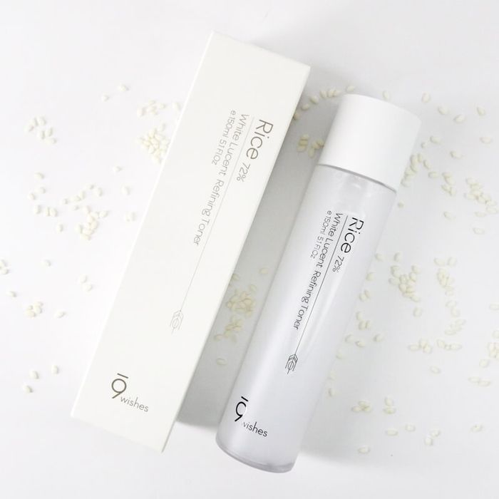Nước hoa hồng 9 Wishes Rice 72% - Ánh sáng tự nhiên cho làn da rạng rỡ từ tinh chất gạo lên men