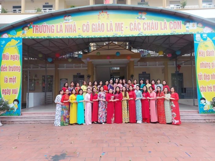 Ảnh 1: Trường Mầm non Song Phượng - Không gian học tập hiện đại với các góc chơi sáng tạo, nơi ươm mầm tư duy và trí tưởng tượng cho trẻ
