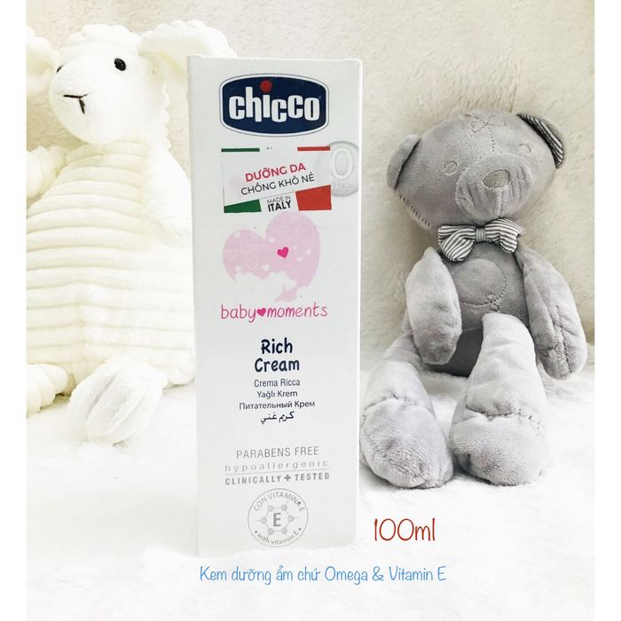 Hình ảnh thực tế Chicco Rich Cream - Bí quyết dưỡng da chuẩn Ý