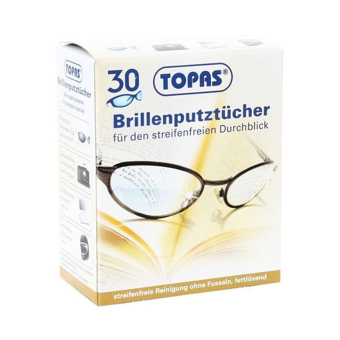 Ảnh giấy lau mắt kính đa năng Topas - Phiên bản 1