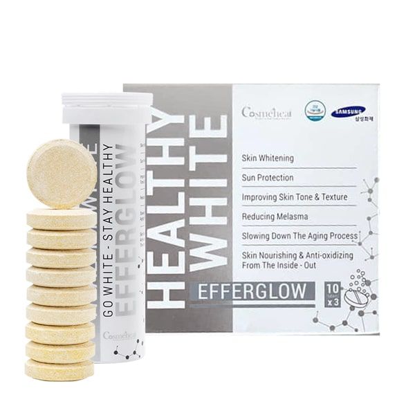 Hình ảnh thực tế viên sủi Cosmeheal Healthy White EfferGlow