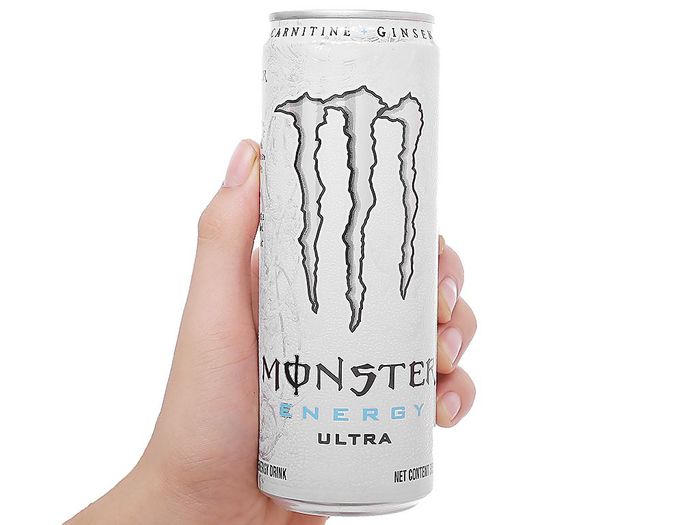 Hình ảnh thực tế lon Monster Energy Ultra phiên bản quốc tế
