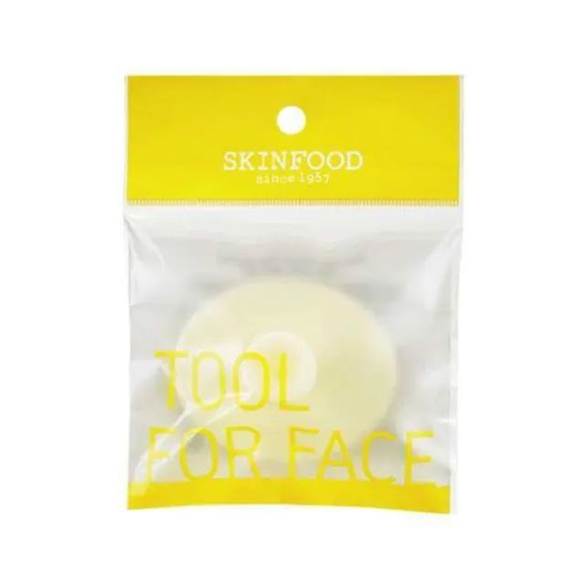 Hình ảnh thực tế Mút rửa mặt SKINFOOD Silicone Cleansing Pad