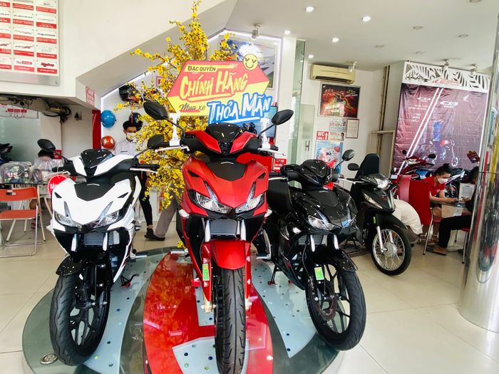 Hình ảnh không gian trưng bày đẳng cấp tại HEAD Huy Tân III