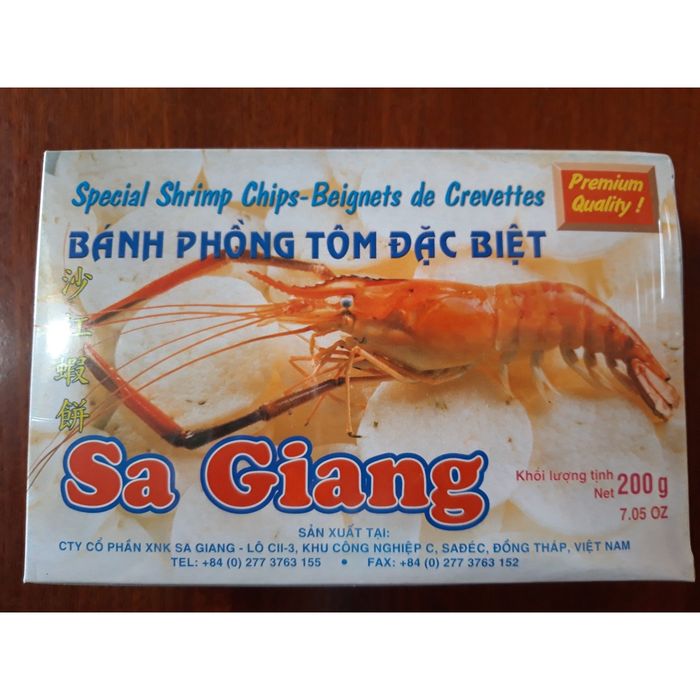Hình ảnh bánh phồng tôm Sa Giang - Nét đẹp truyền thống