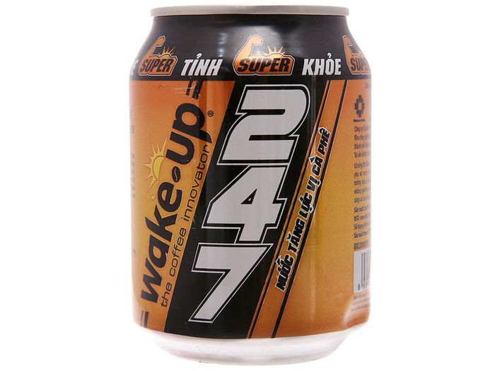Hình ảnh chính hãng nước tăng lực Wake Up 247 vị cà phê