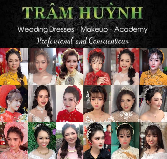 Tác phẩm trang điểm ấn tượng của Trâm Huỳnh Makeup