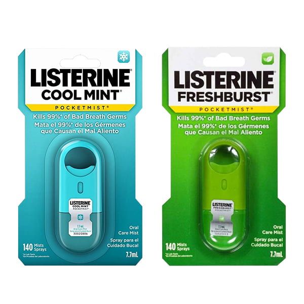 Hình ảnh chính hãng Listerine Pocketmist - Thiết kế bỏ túi tiện lợi